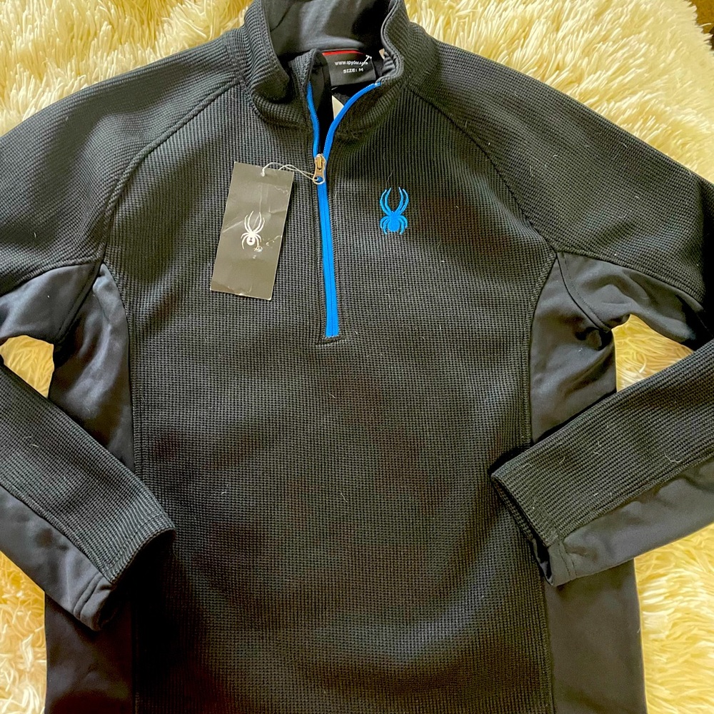 Spyder  1/4 zip pullover NWT